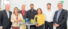 Camilo Arciniegas, Sandra Herrera, Néstor Humberto Ramírez, Jhon Jairo Naranjo, María Eugenia Arias y Jerónimo Naranjo.