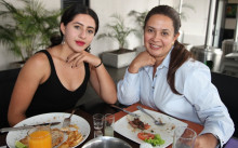 Silvana Muñoz y Luisa Fernanda Hincapié.