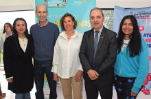 Paulina Bustos, Miguel Alberto Ronderos, Adriana Adolphs, Carlos Albero Villegas y Lilia Beatriz. Buitrago