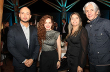 Robinson Villa, Natalia Yepes, Carolina Mazuera y Luis Fernando Echeverry.