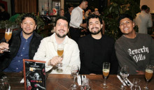 Esteban Navarro, Andrea Baldy, Manuel Lao y Juan Pablo Huertas.