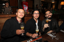 Juan Camilo Bolaños, Juan Pablo Toro y Wilman Arango.