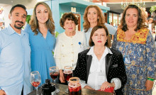 Steve Silva, María Antonia Hoyos, Lina Hoyos, María Paz Jaramillo y Silvia Echeverri.