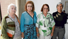 Leonise Jiménez, Gersilia Cardona, Mariela Osorio y Cristina Quintero.