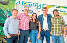 Freddy Arango, Juan Carlos Quintero, Sara Quintero, Santiago Villegas y Juan Carlos Hómez.