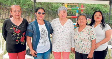 Lilián Valencia, Yenny Carolina Taba, Ofelina Medina, Susana Largo y Lina Yaneth Loaiza.