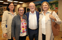 Hilda María Salazar, Luz Elena Castaño, Henry Gutiérrez y Luz Estella Salazar.
