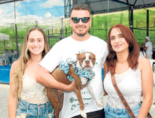 Valentina Álzate, Juan Manuel Vásquez y Aleida Arango.