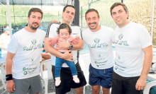 Daniel Escobar, Santiago Arango, Elisa Arango, Juan Pablo Morales y Santiago Valencia.