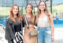 Irene Mejía, Ana María Gómez y Valentina Alzate.