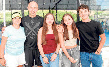 Alexandra Molina, Elkin Soto, Laura Soto, Valerie Soto y Agustín Salazar.