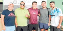 Laura Niño, Simón Ramírez, Sebastián Rodas, Santiago Ramírez y Sebastián Díaz.