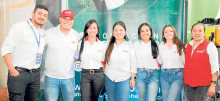 Wesly Lotero, Daniel Muñoz, Ximena Álvarez, Valeria Ospina, Laura Peña, Vanessa Ocampo y Luisa Zapata.