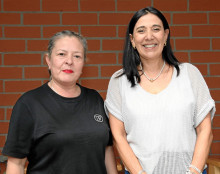 Olga Giraldo Gaviria y Adriana Loaiza.