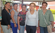 Luz Esneda Marín, Patricia Jaramillo, Gloria Inés Gallego, María Giraldo Duque y Lilia Esperanza Duque Zuluaga.
