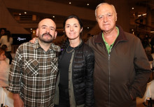 Andrés Narváez, Valentina Arias y Jaime Eduardo Arias.