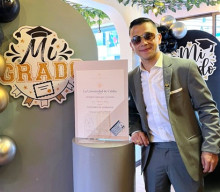 Esteban Giraldo Castaño recibió su título como ingeniero de alimentos.