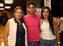 Edna Margarita Cortés, Danilo Torres y Sara Hernández.