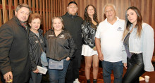 Óscar López, Olga Mejía, Juliana Álvarez, Emanuel Vallejo, Isabela Valencia, Carlos Vallejo y Jessica Restrepo.