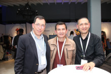 Jaime Valencia, Luis Fernando Castillo y Mario Valencia.