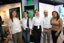Martha Narváez, Camila Tamayo, Estefani Buitrago, Diana Ramírez y Felipe Uribe.