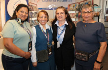 Blanca Inés Murillo, hermana Sandra Restrepo, hermana Olga Castaño y hermana María Lucelly Uribe.