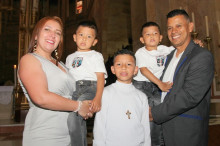 Johana Betancourth Gaitán, Joseph Sánchez Betancourth, Emmanuel Sánchez Betancourth, Thiago Sánchez Betancourth y David Sánchez Betancourth.