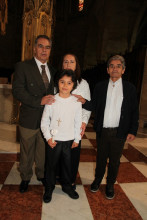 Ómar Martínez, Carmenza Giraldo, Duravio Tabares y Gael Martínez Tabares.