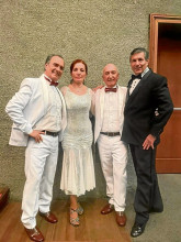 José Fernando Uribe, Yolanda Valencia, Nilvio Uribe y Luis Sierra.