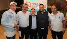 Juan Carlos Unda, Carlos Arturo Montoya, Jhon Jairo Montoya, Jaime Arcila y Cristian Gálvez.