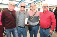 Álvaro León Urrego, Fabio Alberto Ramírez, Fabián Morales y Eugenio Giraldo. 