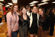 Diana Castañeda, Paulina Vélez, Elizabeth Franco y Valentina Quintero.