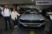 Jorge Enrique Franco, Gloria Inés Giraldo y Juvencio Arias.