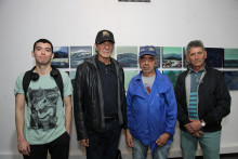 Thomas Marín, Francisco González, Germán Salazar y César Acevedo.