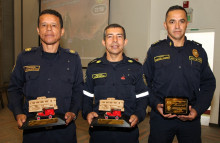 Jorge Iván Quintero, Carlos Fernando Quintero y Róbinson Aguirre.