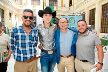 Juna Villareal, Jahir Álvarez, Julia Pérez y Wilson Pérez.
