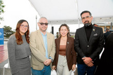 Laura Manuela Ramírez Ortíz, Luis Guillermo Quintero, Paula Velásquez y Juan Pablo Marín.