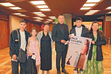 David Galindo, Emile Sarmiento, Diana Salcedo, Leny Martínez, Jhonpell García y Marta Yepes.