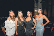 María José Gutiérrez, Alejandra Mora, Yéssica Ruiz y Angie Rodríguez.