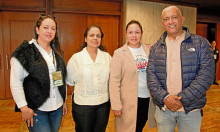 Lina Rojas, Laura Llano, Alejandra Arango y Martín Bermúdez.