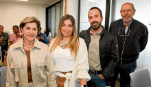 Beatriz Giraldo, Catalina Muñoz, Efraín Ocampo y Carlos González.