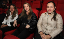 Karol Salazar, Luz Andrea Soto y Eliana López.