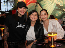 Laura Paez, Clemencia Orozco y Ana María García.