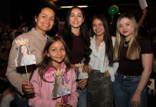 Yasmín Elena Correa, Sofía Martínez, Ana Lucía Martínez, María Paz Beltrán y Sara Aguirre.