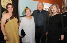 Clarena Vergara, Gloria Estella González, Jorge Vergara y Patricia Quiceno.