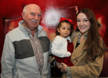 Jorge Jaramillo, Olivia Jaramillo y Alejandra Vásquez.