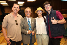 Alejandro Silva, Fabio Alberto Ramírez, Piedad Jurado y Juan Camilo Franco