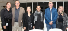 Lina Susana Vásquez, James Naranjo, Sonia Cardona, Mauricio Hernández, Jaime Gregorio García y Luz Yaneth Valencia.