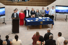 El evento se realizó en el óculo del Rogelio Salmona.