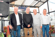 Carlos Arboleda, Luis Guillermo Giraldo, Juan Manuel Llano Uribe y Óscar Alonso Vargas.